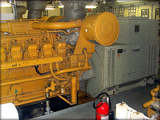Caterpillar 3516, 2100 kilowatt generator unit