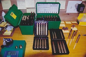 A photo of my 416 Rigby Loads