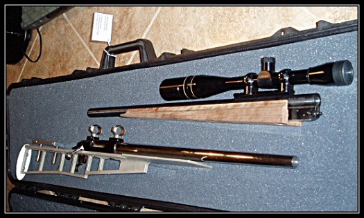 This is a photo of a 6.5 mm SS Bower Encore and 6mm PPC